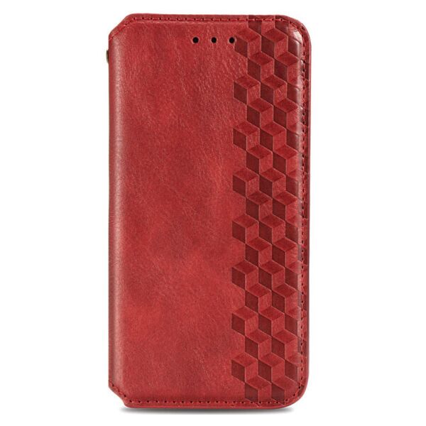 

Кожаный чехол книжка GETMAN Cubic (PU) для Xiaomi Mi 10 Ultra (Красный)