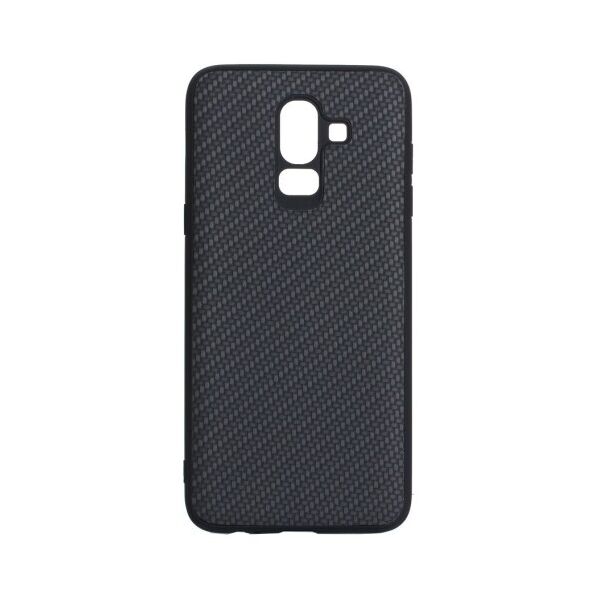 

Противоударный чехол Carbon для Samsung Galaxy J8 2018 (Черный)