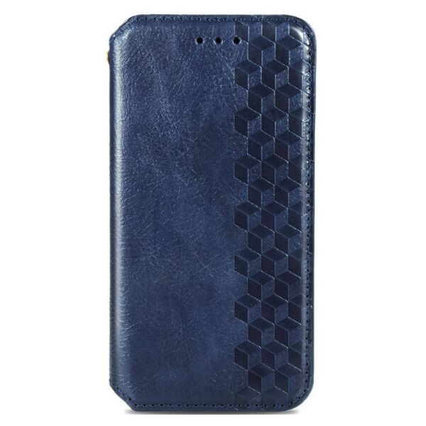 

Кожаный чехол книжка GETMAN Cubic (PU) для Xiaomi Poco X3 NFC (Синий)