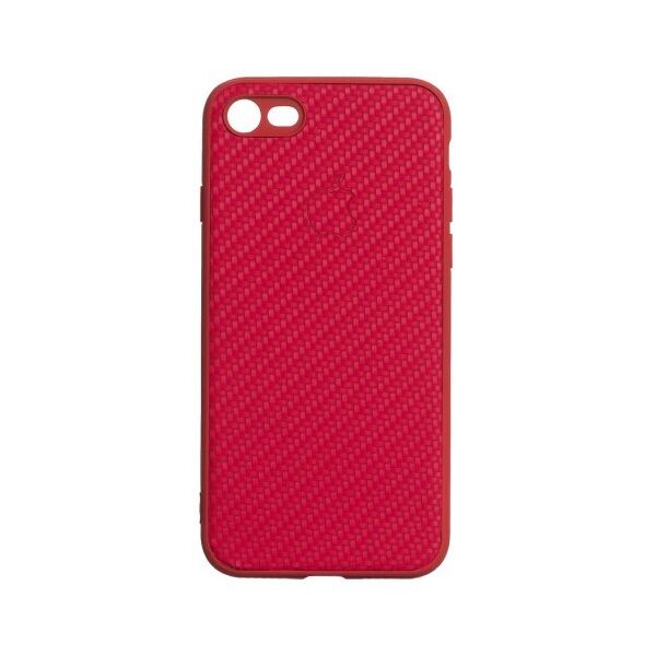 

Противоударный чехол Carbon для Apple iPhone 8G (Красный)