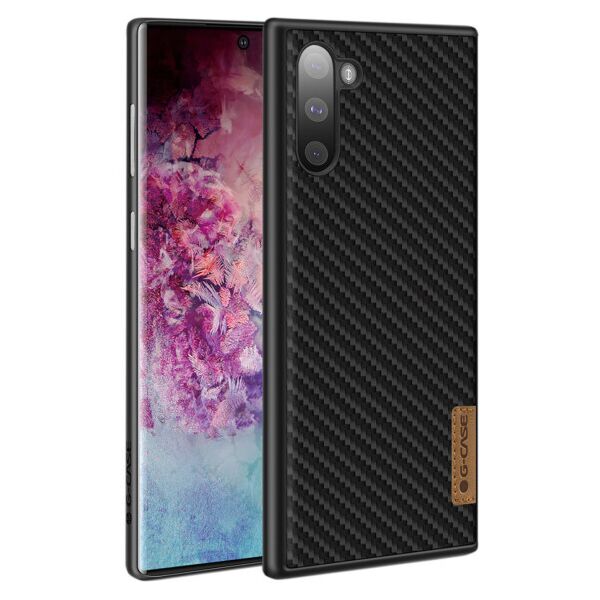 

Карбоновая накладка G-Case Dark series для Samsung Galaxy Note 10 (Черный)