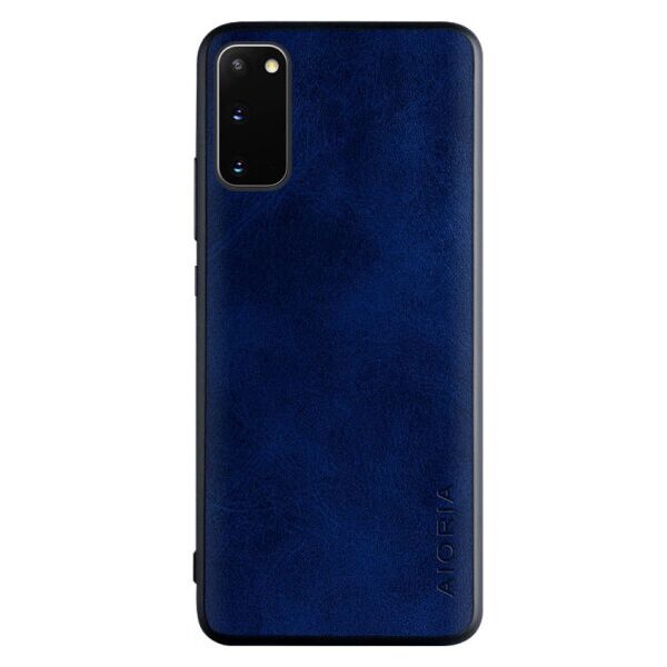 

Кожаный чехол AIORIA Vintage для Samsung Galaxy S20 (Синий)