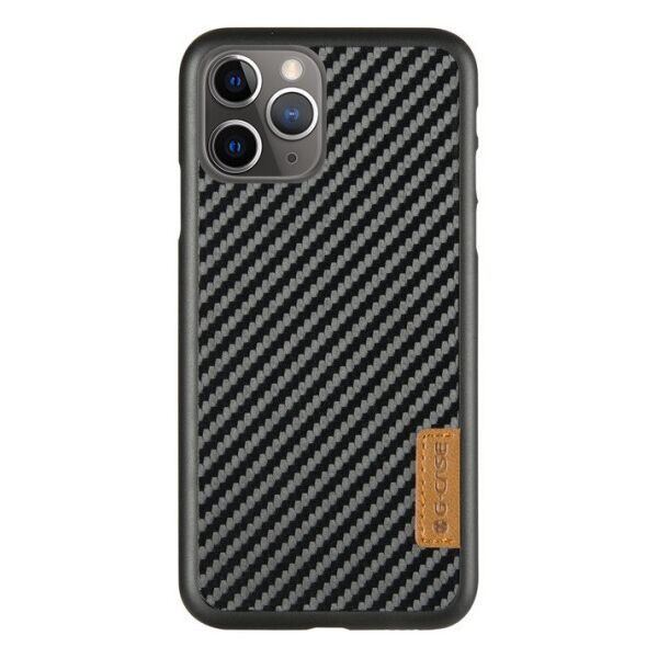 

Чехол карбоновая накладка G-Case Dark series для Apple iPhone 11 (6.1") (Черный)