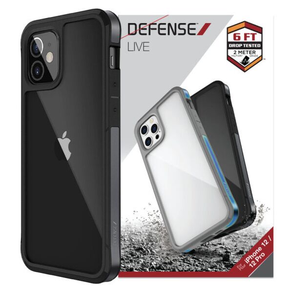 

Чехол Defense Edge Series для Apple iPhone 12 mini (5.4") (Черный)