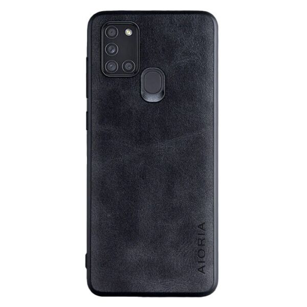 

Кожаный чехол AIORIA Vintage для Samsung Galaxy A21s (Черный)
