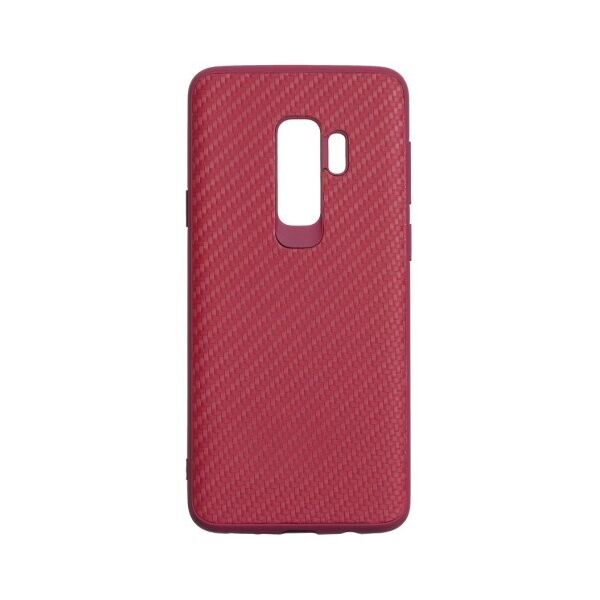 

Противоударный чехол Carbon для Samsung Galaxy S9 Plus (Красный)