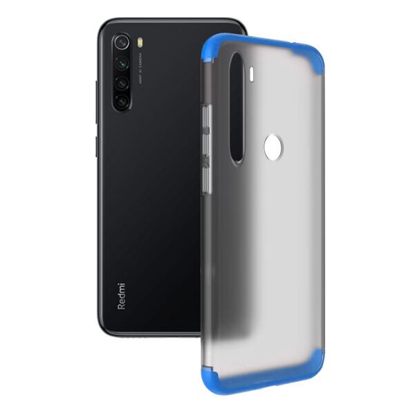 

Матовая PC накладка GKK LikGus 360 градусов для Xiaomi Redmi Note 8 (Синий)