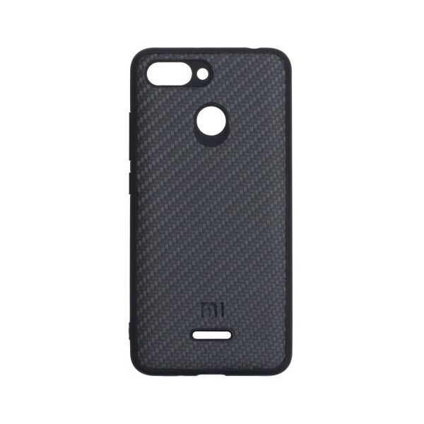 

Противоударный чехол Carbon для Xiaomi Redmi 6 (Черный)