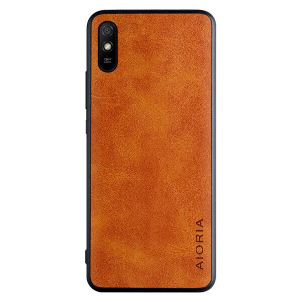 

Кожаный чехол AIORIA Vintage для Xiaomi Redmi 9A (Коричневый)