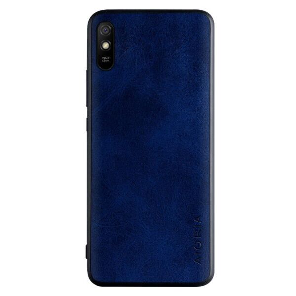 

Кожаный чехол AIORIA Vintage для Xiaomi Redmi 9A (Синий)