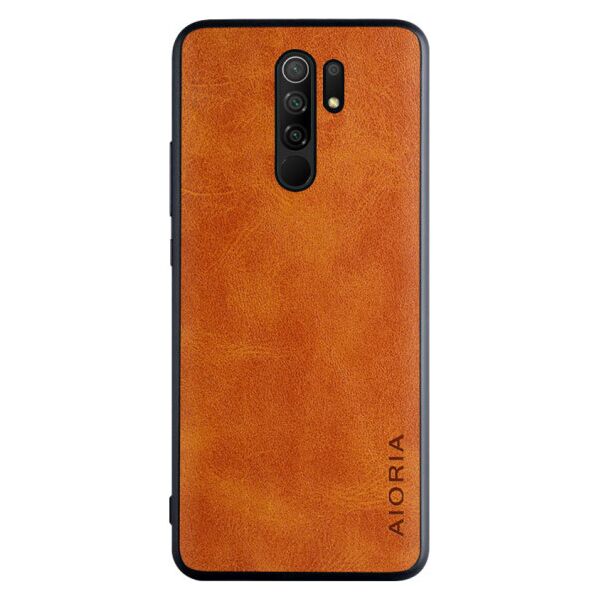 

Кожаный чехол AIORIA Vintage для Xiaomi Redmi 9 (Коричневый)