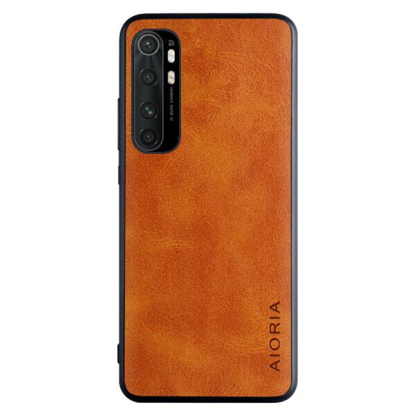 

Кожаный чехол AIORIA Vintage для Xiaomi Mi Note 10 Lite (Коричневый)