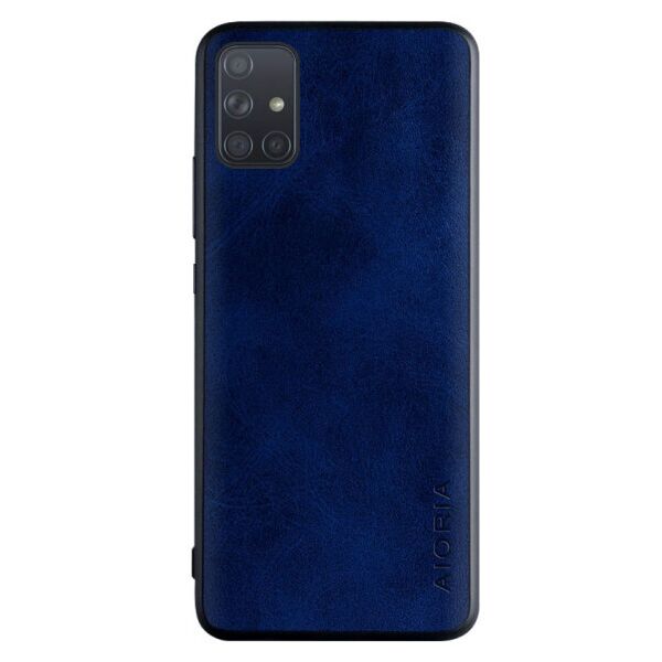 

Кожаный чехол AIORIA Vintage для Samsung Galaxy A51 (Синий)