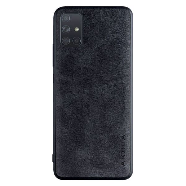 

Кожаный чехол AIORIA Vintage для Samsung Galaxy A51 (Черный)