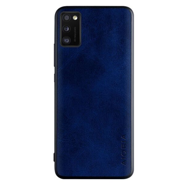 

Кожаный чехол AIORIA Vintage для Samsung Galaxy A41 (Синий)