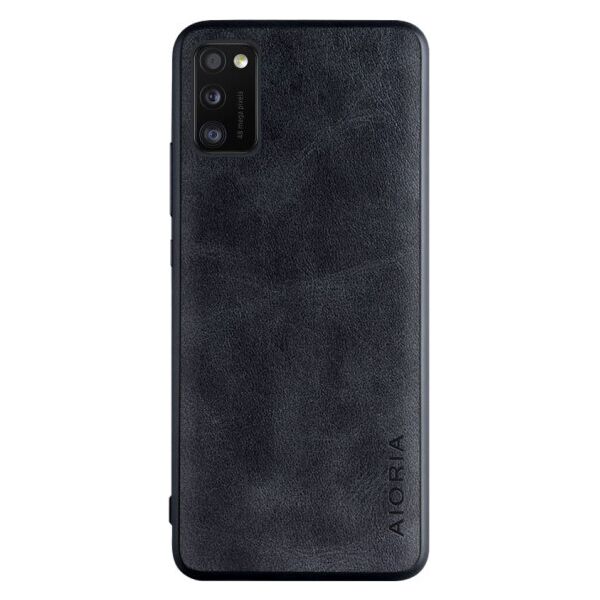 

Кожаный чехол AIORIA Vintage для Samsung Galaxy A41 (Черный)