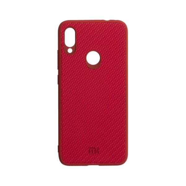 

Противоударный чехол Carbon для Xiaomi Redmi Note 7 (Красный)