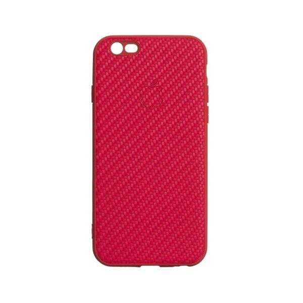 

Противоударный чехол Carbon для Apple iPhone 6G (Красный)