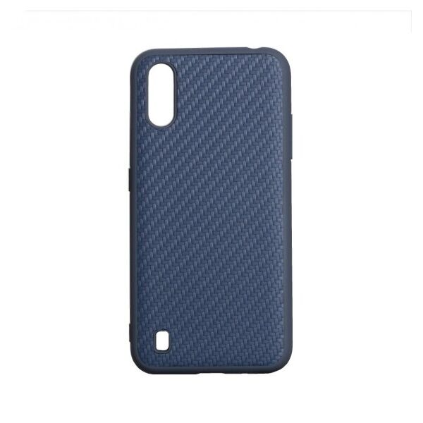 

Противоударный чехол Carbon для Samsung Galaxy A01 2019 (Синий)