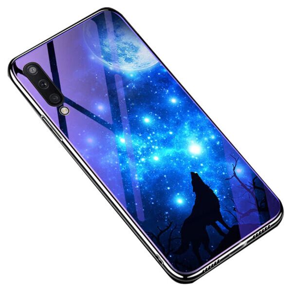 

TPU+Glass чехол Fantasy с глянцевыми торцами для Samsung Galaxy A50 (A505F) / A50s / A30s Лунная ночь