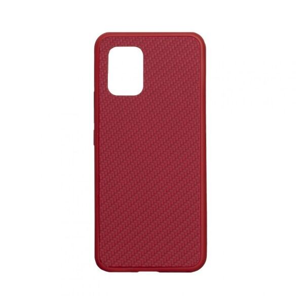 

Противоударный чехол Carbon для Xiaomi Mi 10 Lite (Красный)