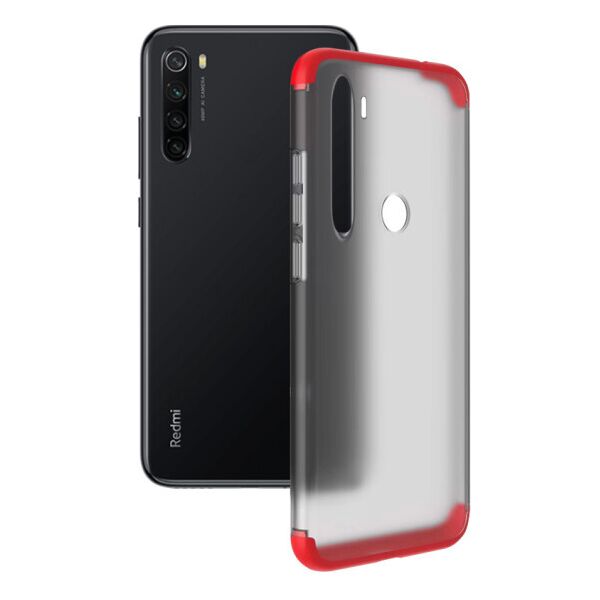 

Матовая PC накладка GKK LikGus 360 градусов для Xiaomi Redmi Note 8 (Красный)