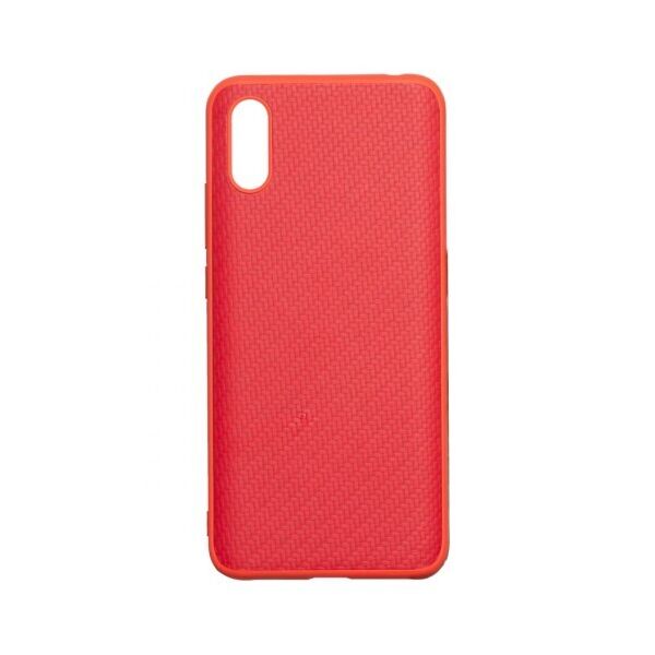 

Противоударный чехол Carbon для Xiaomi Redmi 9A HQ (Красный)