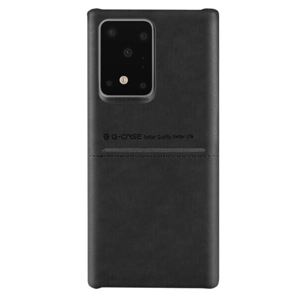 

Кожаная накладка G-Case Cardcool Series для Samsung Galaxy S20 Ultra (Черный)