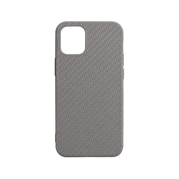 

Противоударный чехол Carbon для Apple iPhone 12 Mini HQ (Серый)