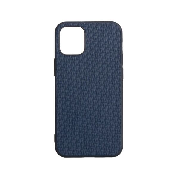 

Противоударный чехол Carbon для Apple iPhone 12 Mini HQ (Синий)