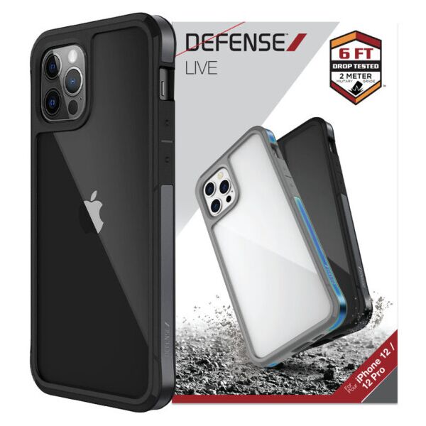 

Чехол Defense Edge Series для Apple iPhone 12 Pro Max (6.7") (Черный)