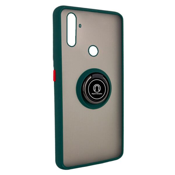

Чехол Deen ColorEdgingRing под магнитный держатель для Realme C3 / 5S (Зеленый)