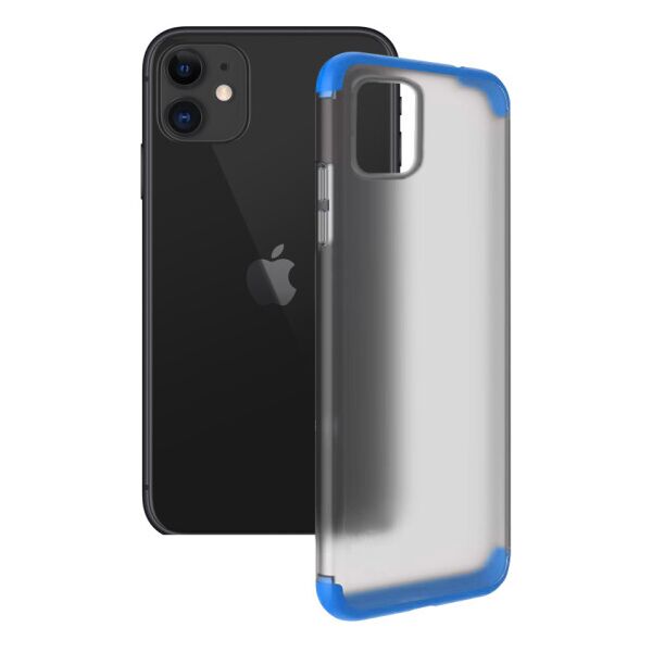 

Матовая PC накладка GKK LikGus 360 градусов для Apple iPhone 11 (6.1") (Синий)