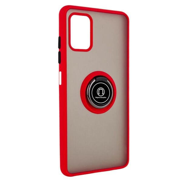 

Чехол Deen ColorEdgingRing под магнитный держатель для Samsung Galaxy M51 (Красный)