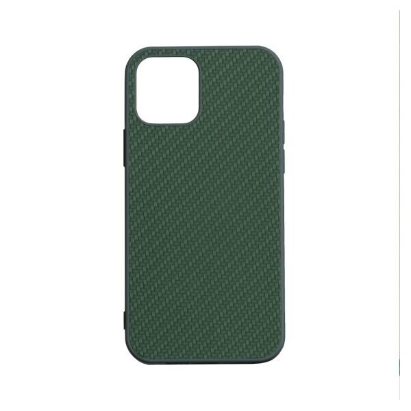 

Противоударный чехол Carbon для Apple iPhone 12 Pro Max HQ (Зеленый)