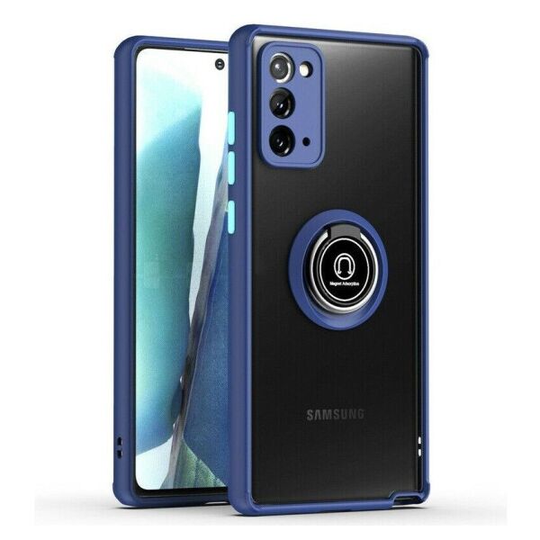 

Чехол Deen ColorEdgingRing под магнитный держатель для Samsung Galaxy Note 20 (Синий)