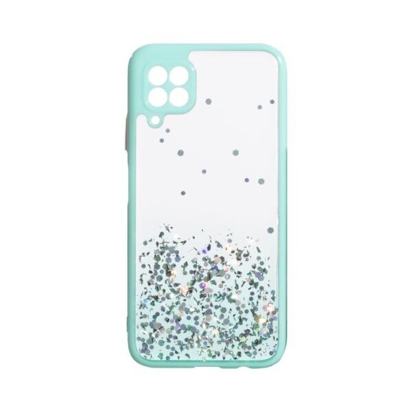 

Переливающийся чехол Frame с блестками для Huawei P40 Lite (Бирюзовый)