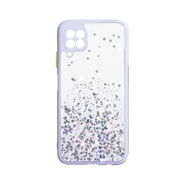 

Переливающийся чехол Frame с блестками для Huawei P40 Lite (Сиреневый)