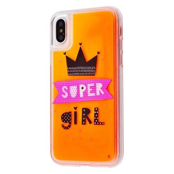 

TPU+PC чехол Lovely Stream Neon sand для Apple iPhone X / XS (5.8")