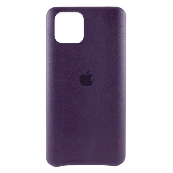 

Кожаный чехол AHIMSA PU Leather Case Logo (A) для Apple iPhone 11 (6.1") (Фиолетовый)