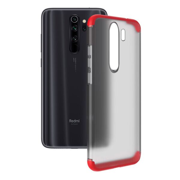 

Матовая PC накладка GKK LikGus 360 градусов для Xiaomi Redmi Note 8 Pro (Красный)
