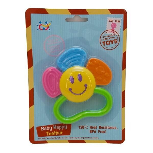 

Прорезыватель для зубов Huile Toys "; Цветочек"; (919-3)