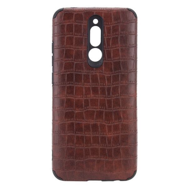 

Кожаная накладка Epic Vivi Crocodile series для Xiaomi Redmi 8 (Maroon)