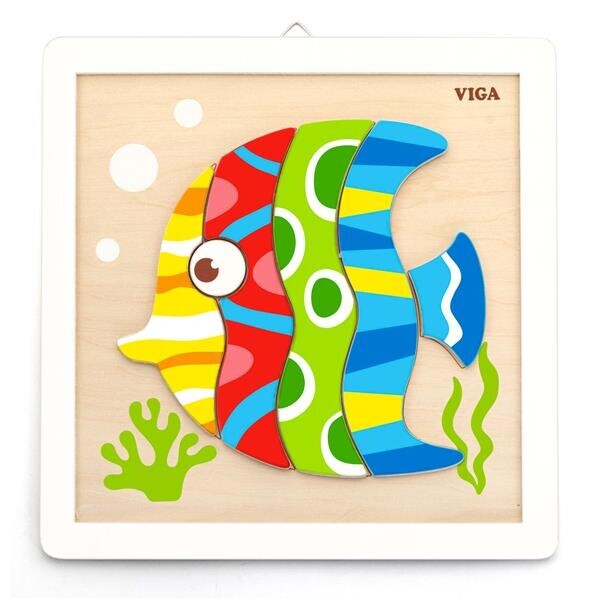 

Набор для творчества Viga Toys Картина собственноручно Рыбка (50687)