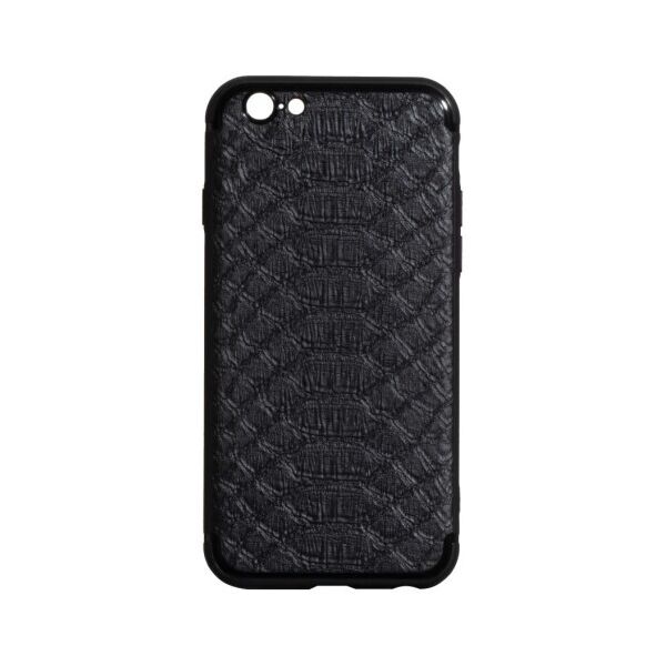 

Чехол-накладка Leather Croco with Magnet для Apple iPhone 6G (Черный)