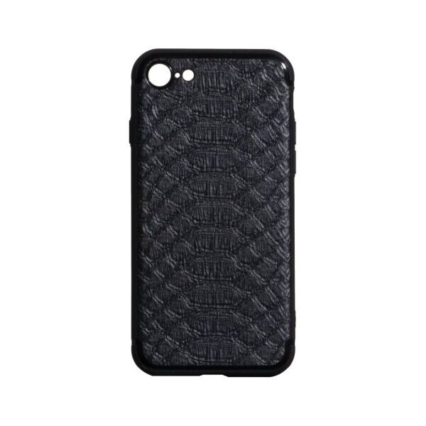 

Чехол-накладка Leather Croco with Magnet для Apple iPhone 7G / 8G (Черный)