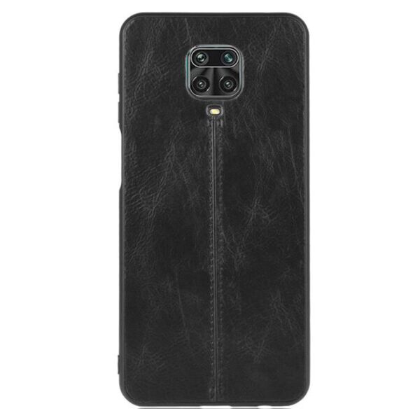 

Кожаный чехол Line для Xiaomi Redmi Note 9s / Note 9 Pro / Note 9 Pro Max (Черный)