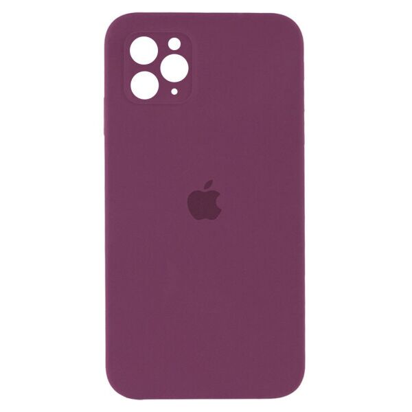 

Чехол Silicone Case Square Full Camera Protective (AA) для Apple iPhone 11 Pro Max (6.5") (Maroon)