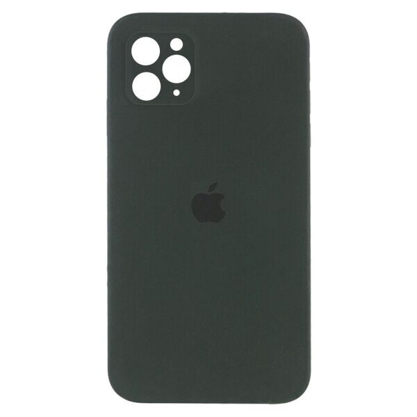 

Чехол Silicone Case Square Full Camera Protective (AA) для Apple iPhone 11 Pro Max (6.5") (Темно-зеленый)