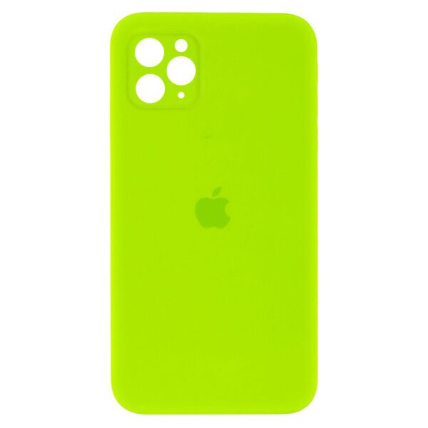 

Чехол Silicone Case Square Full Camera Protective (AA) для Apple iPhone 11 Pro (5.8") (LawnGreen)